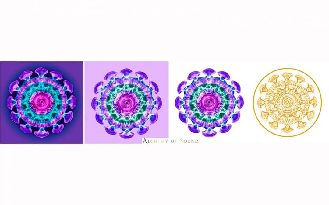 Alchemy of Sound Logo : Cymatics & the nature of sound