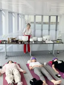 Corporate sound bath Ireland for workplace wellbeing